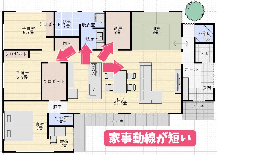 住友林業の家間取り図